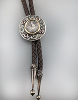 Danubian Celtic AR Tetradrachm in Sterling Silver and 14kt Gold Bolo