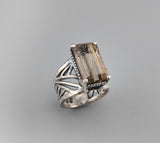 Rutilated Quartz Sterling Silver Ring