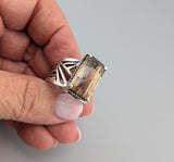 Rutilated Quartz Sterling Silver Ring