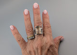 Rutilated Quartz Sterling Silver Ring