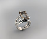 Rutilated Quartz Sterling Silver Ring