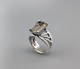 Rutilated Quartz Sterling Silver Ring