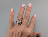 Rutilated Quartz Sterling Silver Ring
