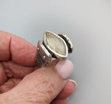 Rutilated Quartz Sterling Silver Ring