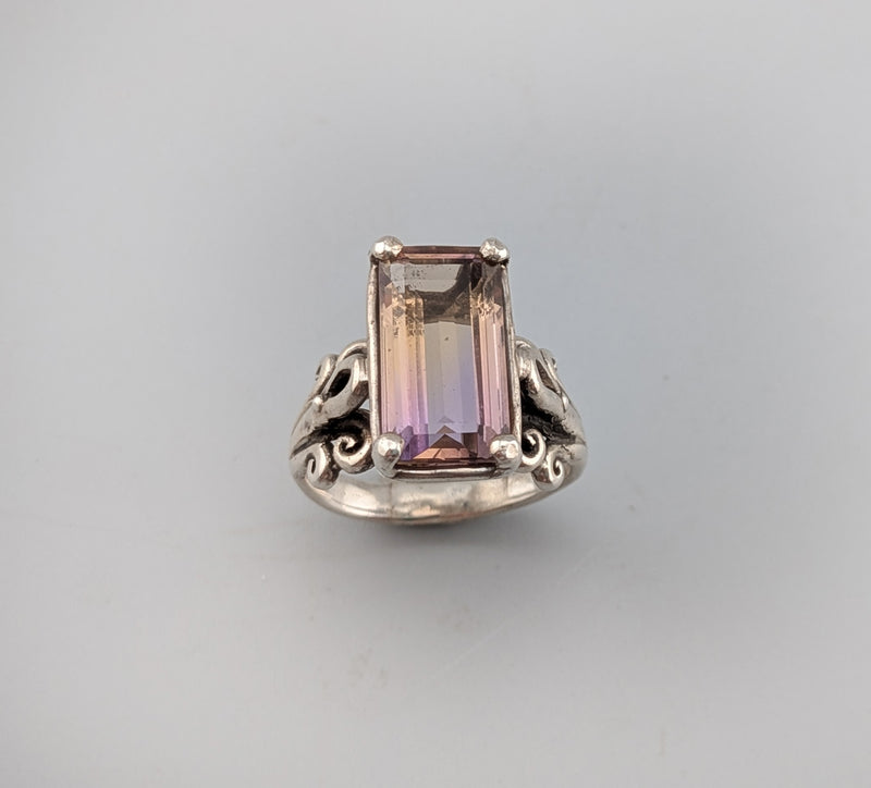 Ametrine Sterling Silver Ring