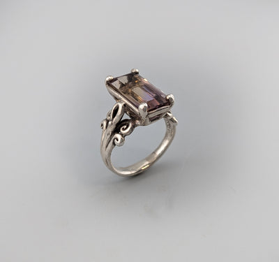 Ametrine Sterling Silver Ring