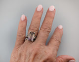 Ametrine Sterling Silver Ring