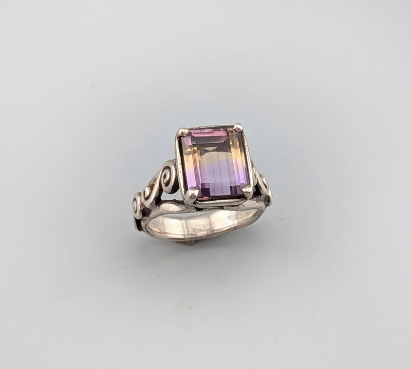 Ametrine Sterling Silver Ring