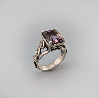 Ametrine Sterling Silver Ring