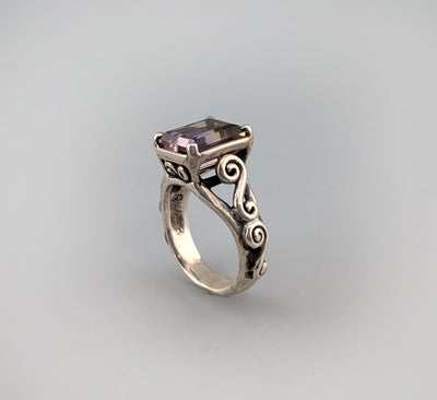 Ametrine Sterling Silver Ring