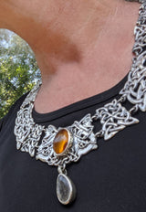 Sterling Silver Celtic Knotwork Necklace