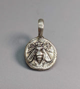 Sterling Silver Ancient Coin Replica, Ephesus Bee Drachm