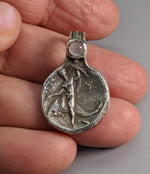Sterling Silver Ancient Coin Replica, Taras