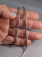 16" 2 mm Sterling Silver Balinese Chain