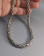 20" 6 mm Sterling Silver Balinese Chain