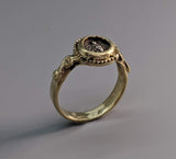 Ancient AR Tetartemorion, Bee, 14kt Gold Ring
