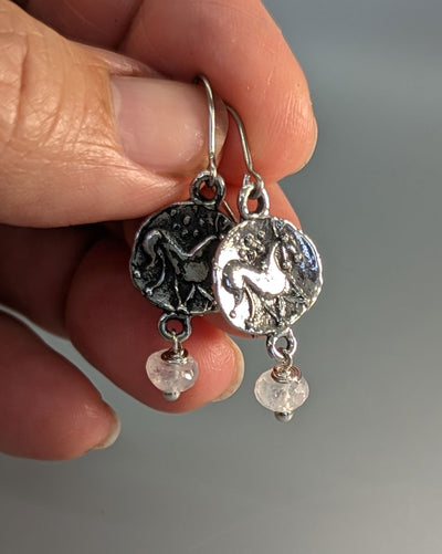 Cast Sterling Silver Ancient Coin Replicas, Celtic Pony